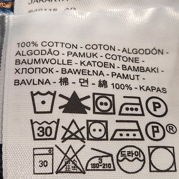 Levi's Mom Jean Women's‎ 28 High Rise Acid Wash Tapered Leg Vintage 90s Style - Picture 5 of 13